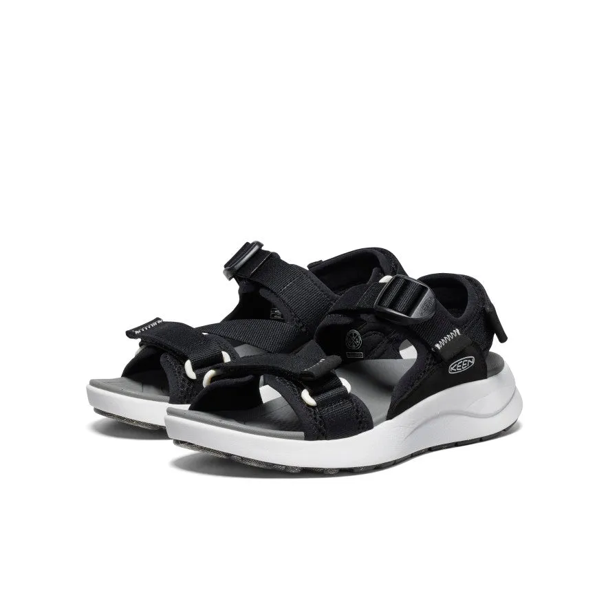 Women's Elle Sport Backstrap Sandal  |  Black/Steel Grey KEEN