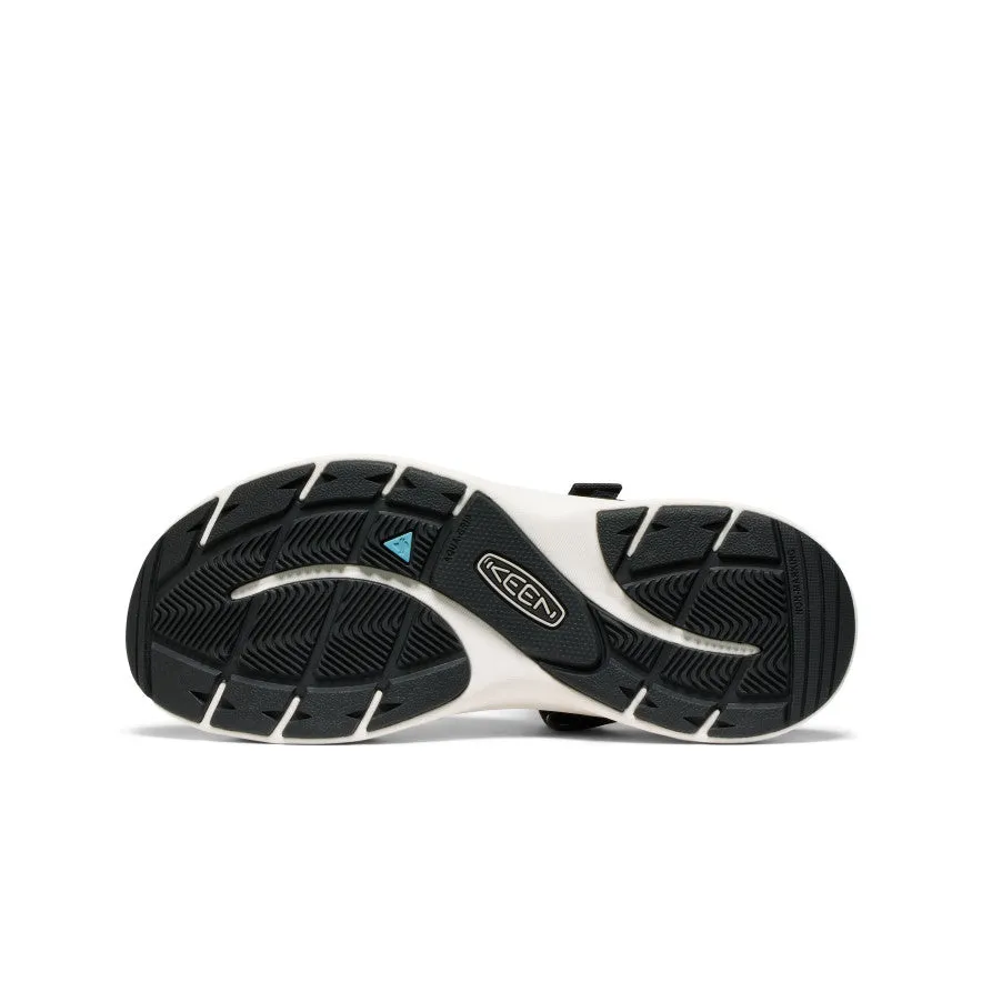 Women's Leiki Open-Toe Sandal  |  Black/Star White KEEN