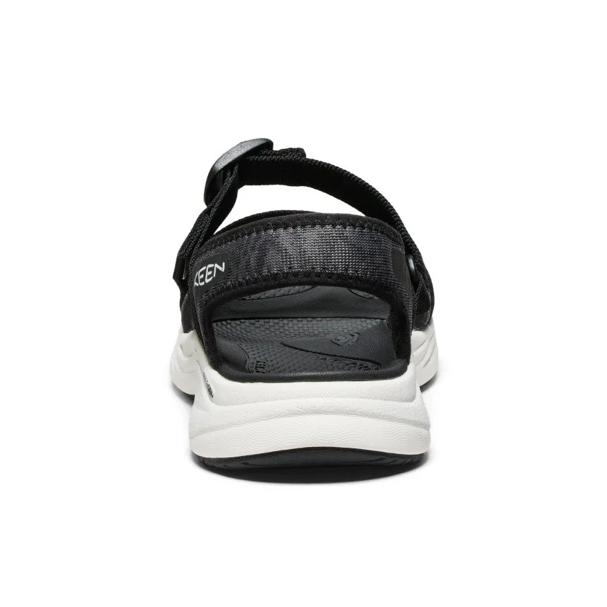 Women's Leiki Open-Toe Sandal  |  Black/Star White KEEN