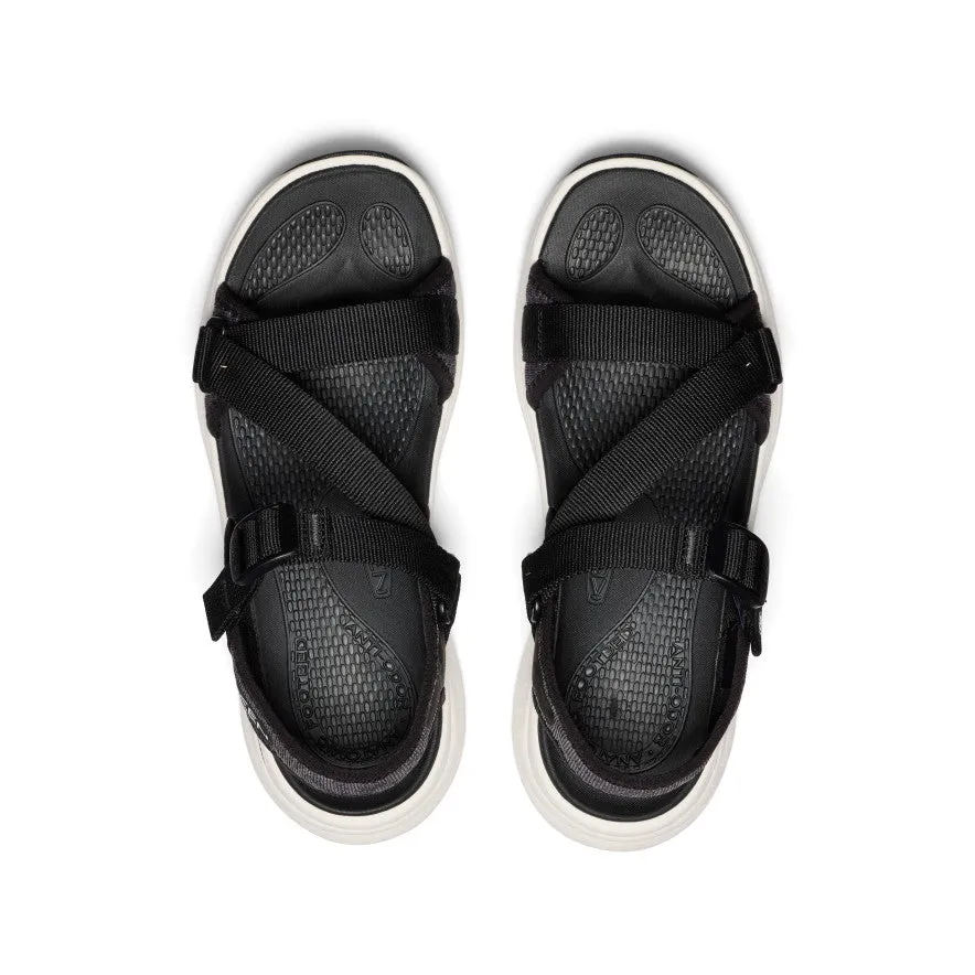 Women's Leiki Open-Toe Sandal  |  Black/Star White KEEN