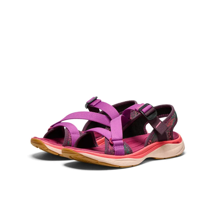 Women's Leiki Open-Toe Sandal  |  Plum Perfect/Dubarry KEEN