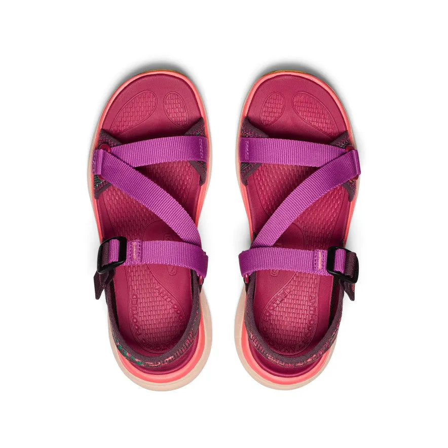Women's Leiki Open-Toe Sandal  |  Plum Perfect/Dubarry KEEN