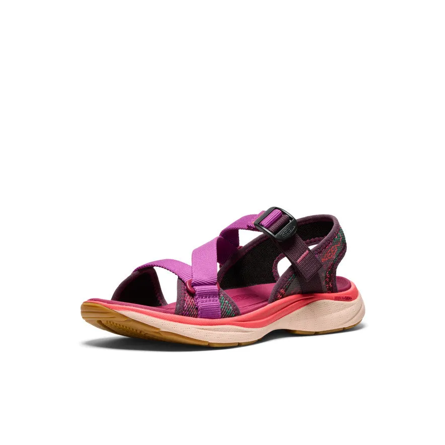 Women's Leiki Open-Toe Sandal  |  Plum Perfect/Dubarry KEEN