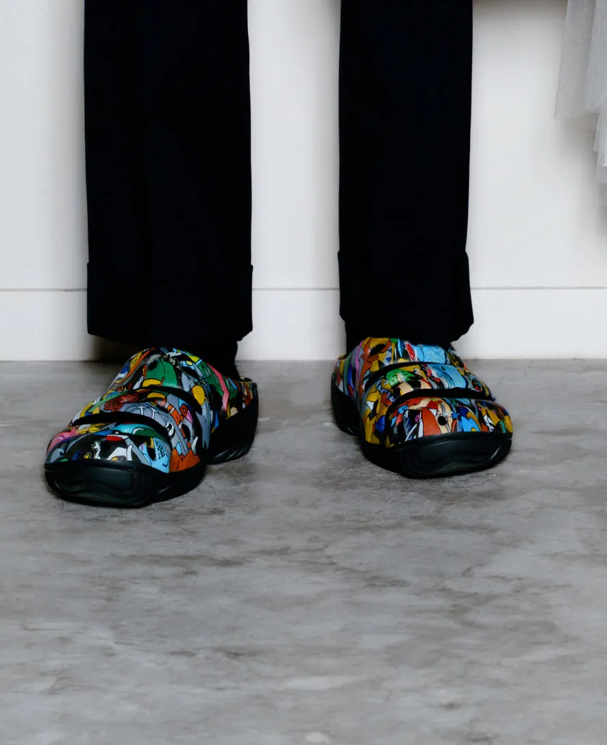 Women's Shanti Arts Clog x ARTPARA FUKAGAWA  |  Shiosai KEEN