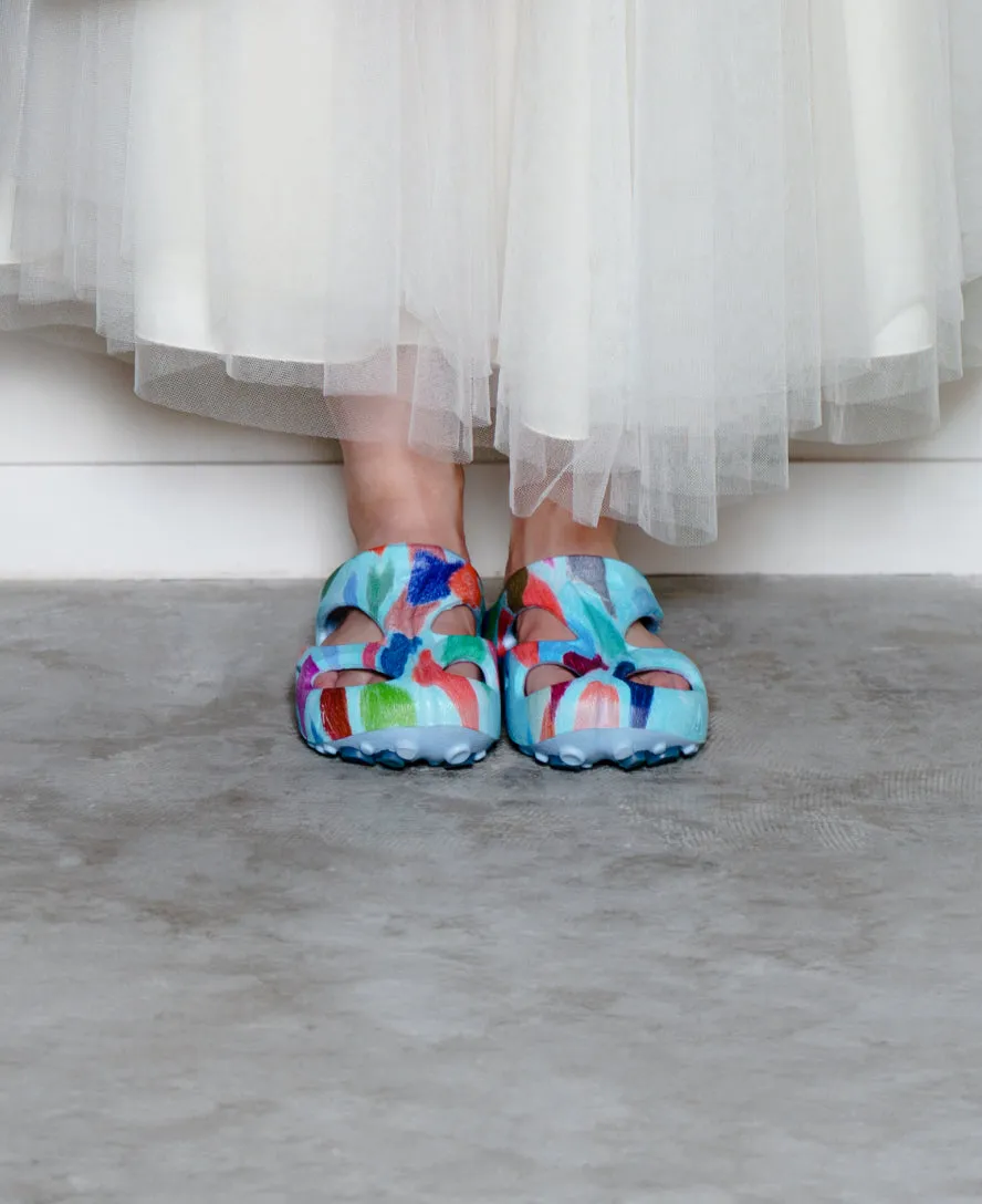 Women's Shanti Arts Clog x ARTPARA FUKAGAWA  |  Shiosai KEEN