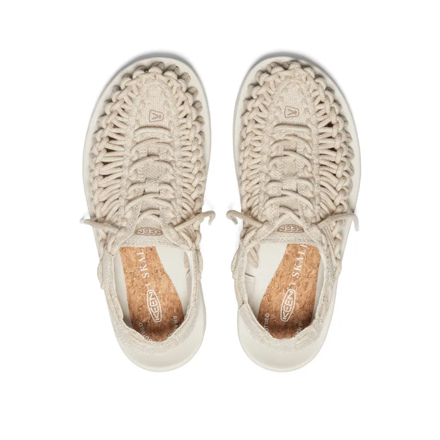 Women's UNEEK Canvas x Skall Studio  |  Natural/Birch KEEN