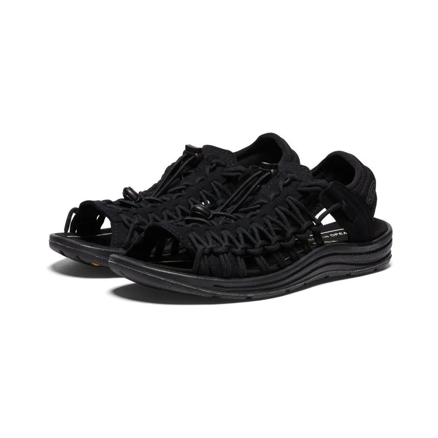 Women's UNEEK II Open-Toe Sneaker  |  Black/Black KEEN