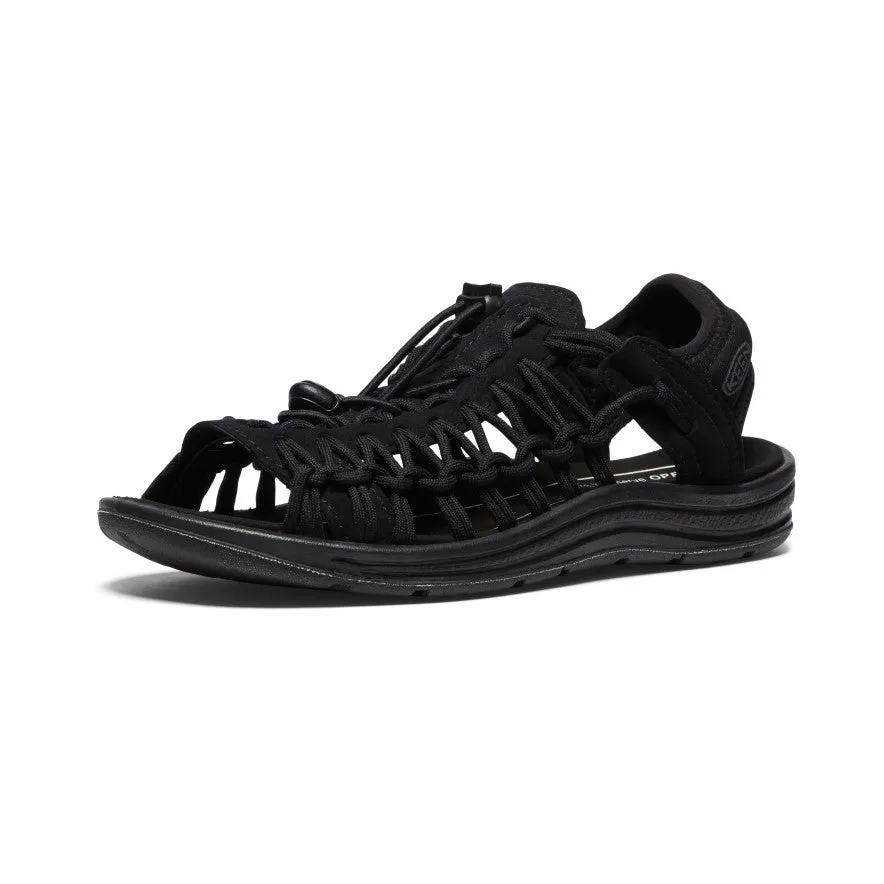 Women's UNEEK II Open-Toe Sneaker  |  Black/Black KEEN