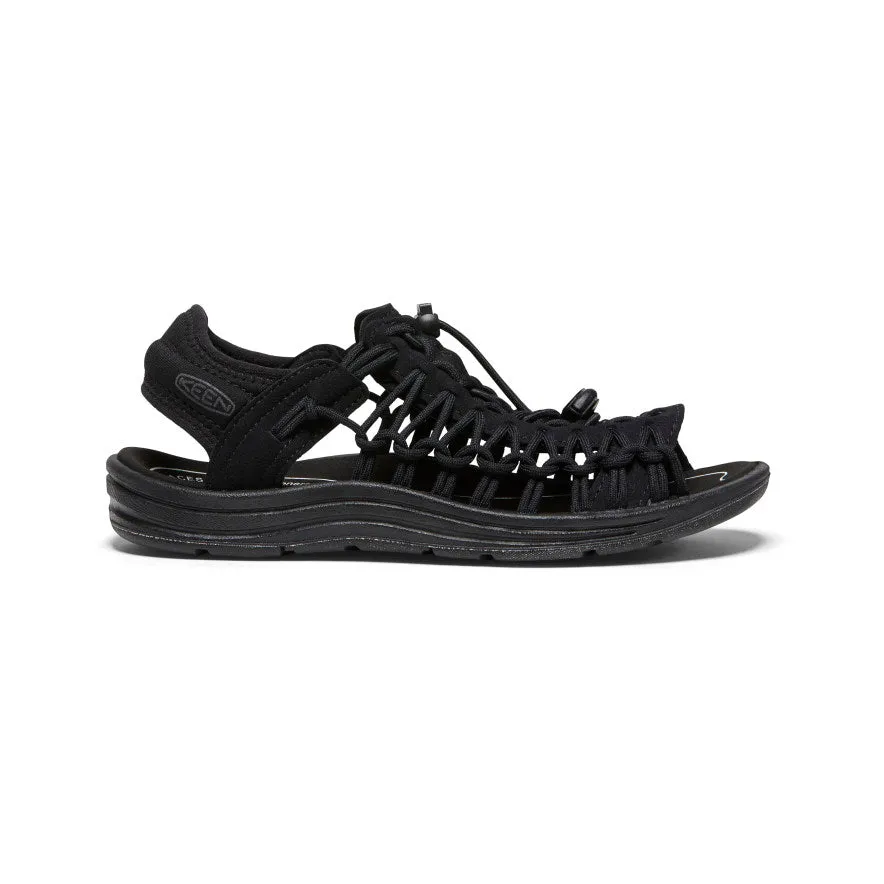 Women's UNEEK II Open-Toe Sneaker  |  Black/Black KEEN