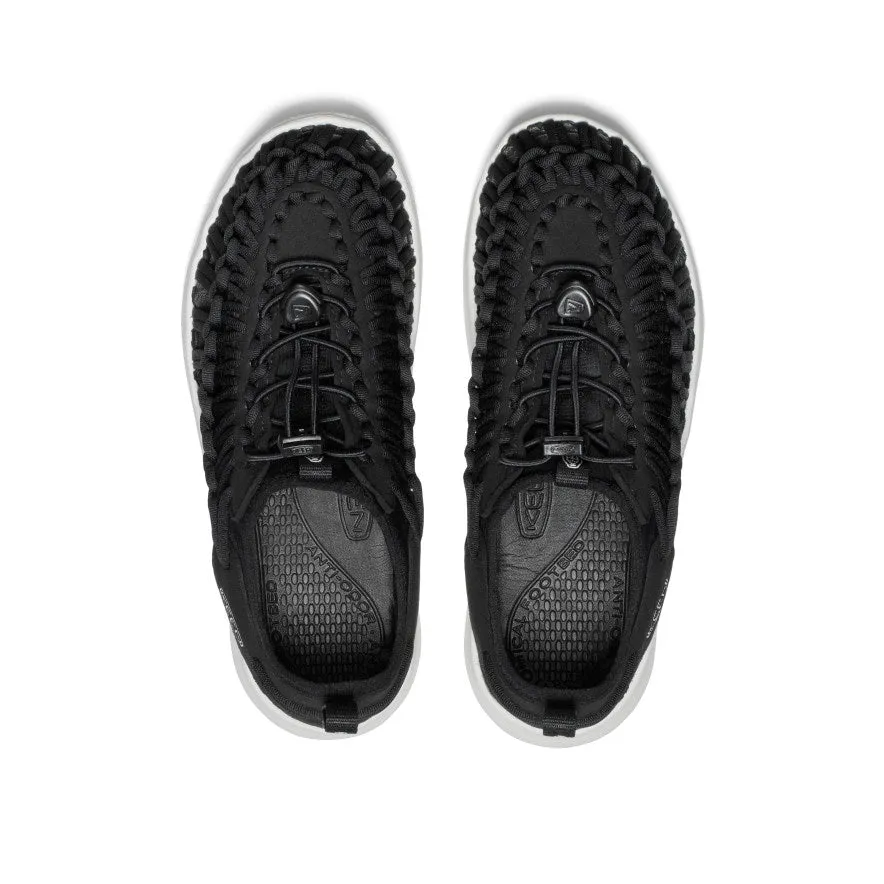 Women's UNEEK O3 Sneaker Sandal  |  Black/Star White KEEN