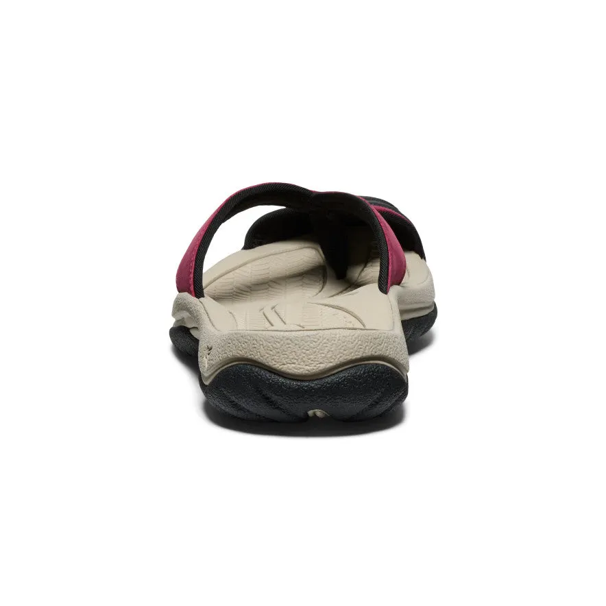 Women's Waimea Leather Flip-Flop  |  Beaujolais KEEN