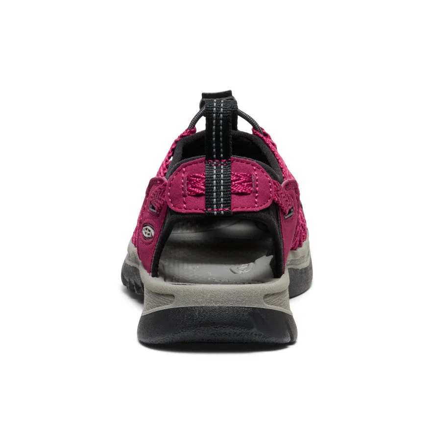 Women's Whisper  |  Beaujolais/Black KEEN
