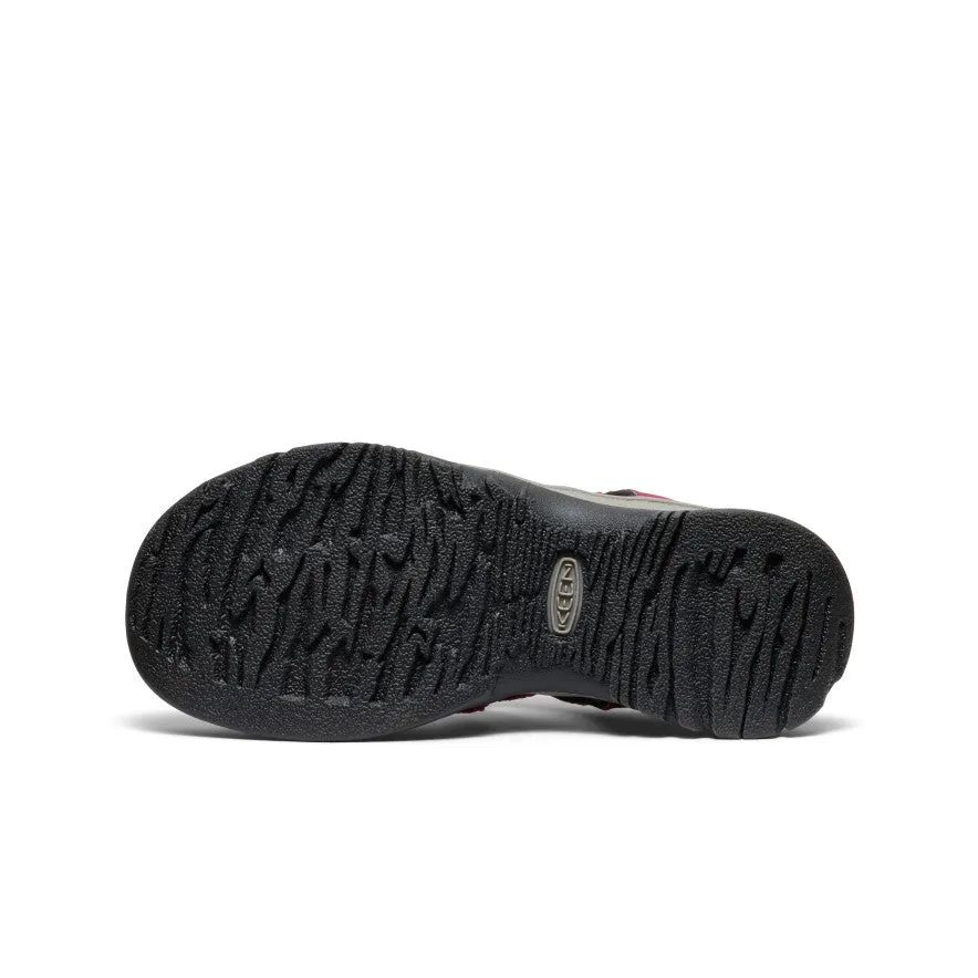 Women's Whisper  |  Beaujolais/Black KEEN