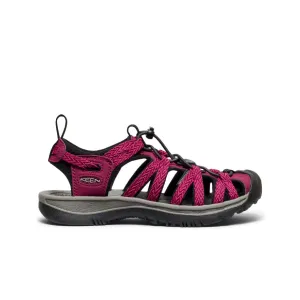 Women's Whisper  |  Beaujolais/Black KEEN