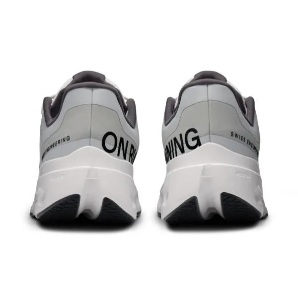 Women's Wide Fit On Cloudsurfer Next Wide Training Shoes - Glacier/White