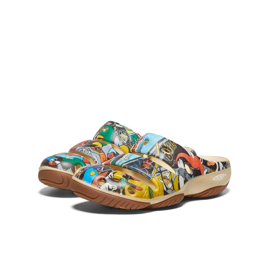 Women's Yogui Arts Clog x ARTPARA FUKAGAWA  |  Kujira To Nakamatachi KEEN