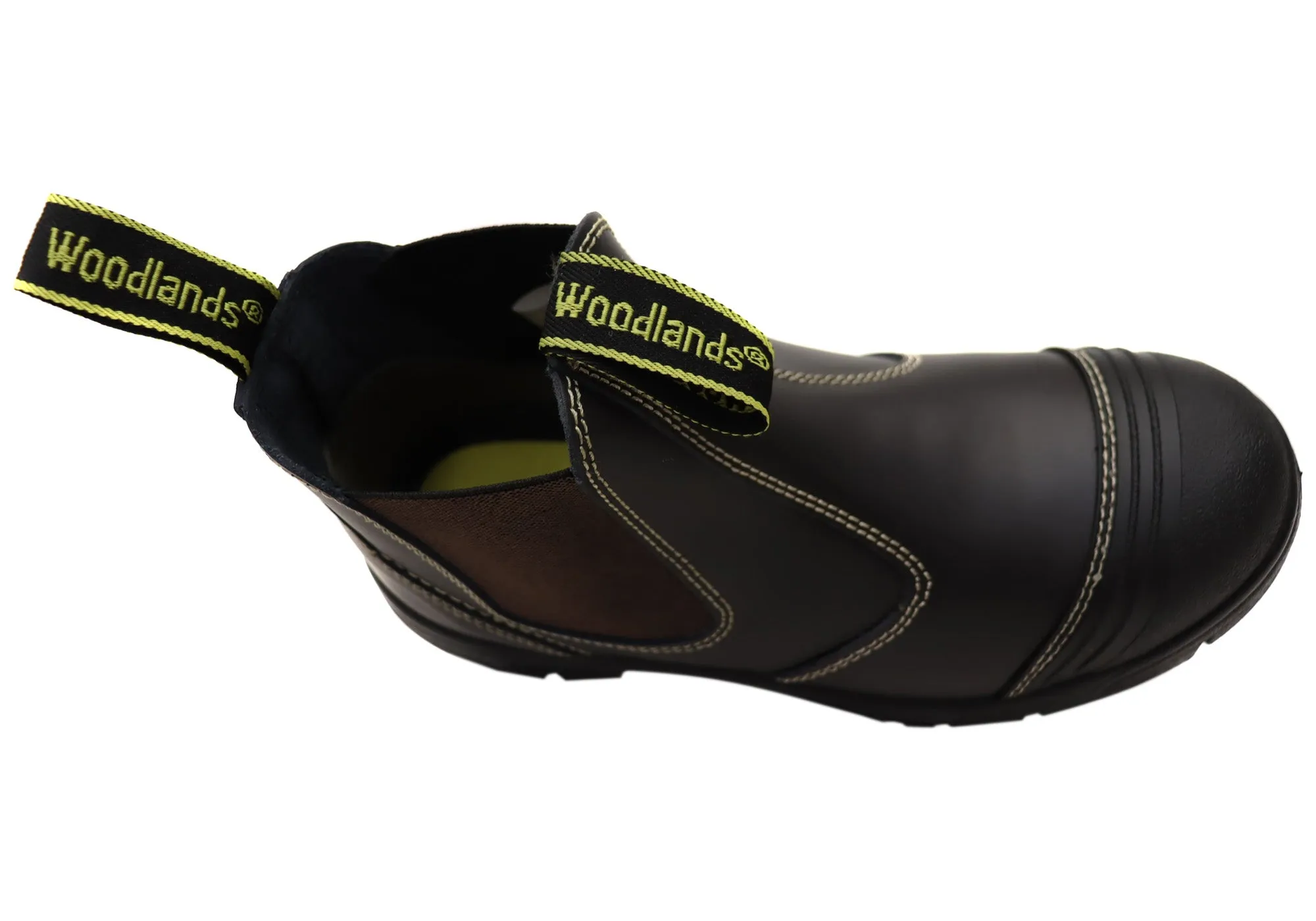 Woodlands New Foreman Mens Leather Steel Toe Work Boots