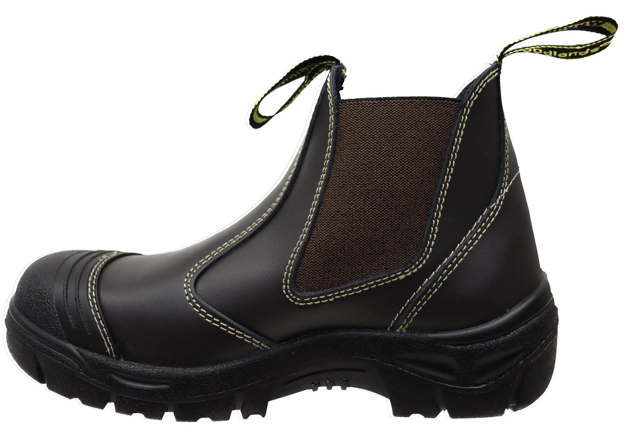 Woodlands New Foreman Mens Leather Steel Toe Work Boots