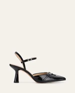 YURI HIGH HEELS BLACK PATENT Jo Mercer