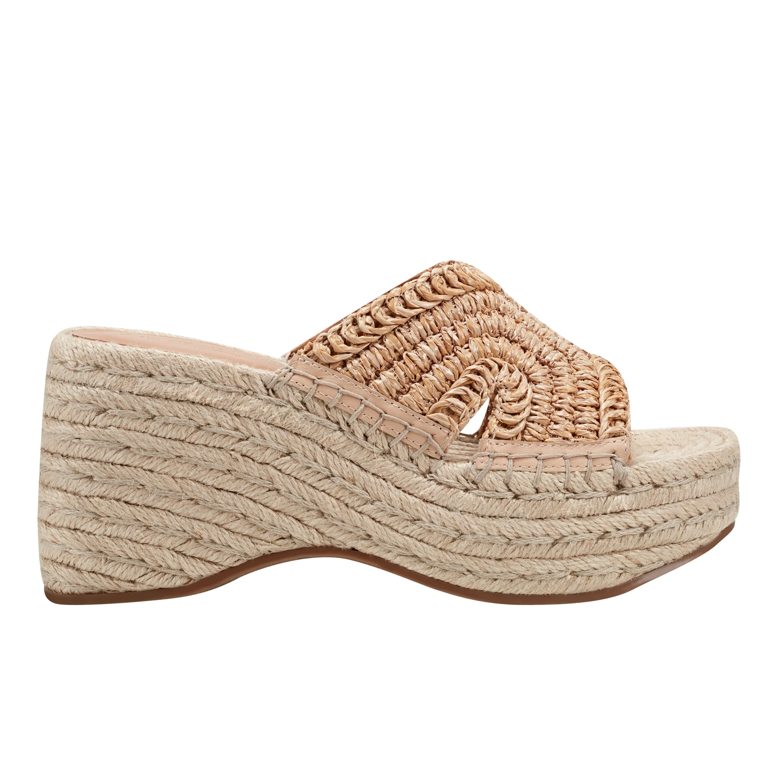 Zakki Platform Espadrille Sandal -MARC FISHER