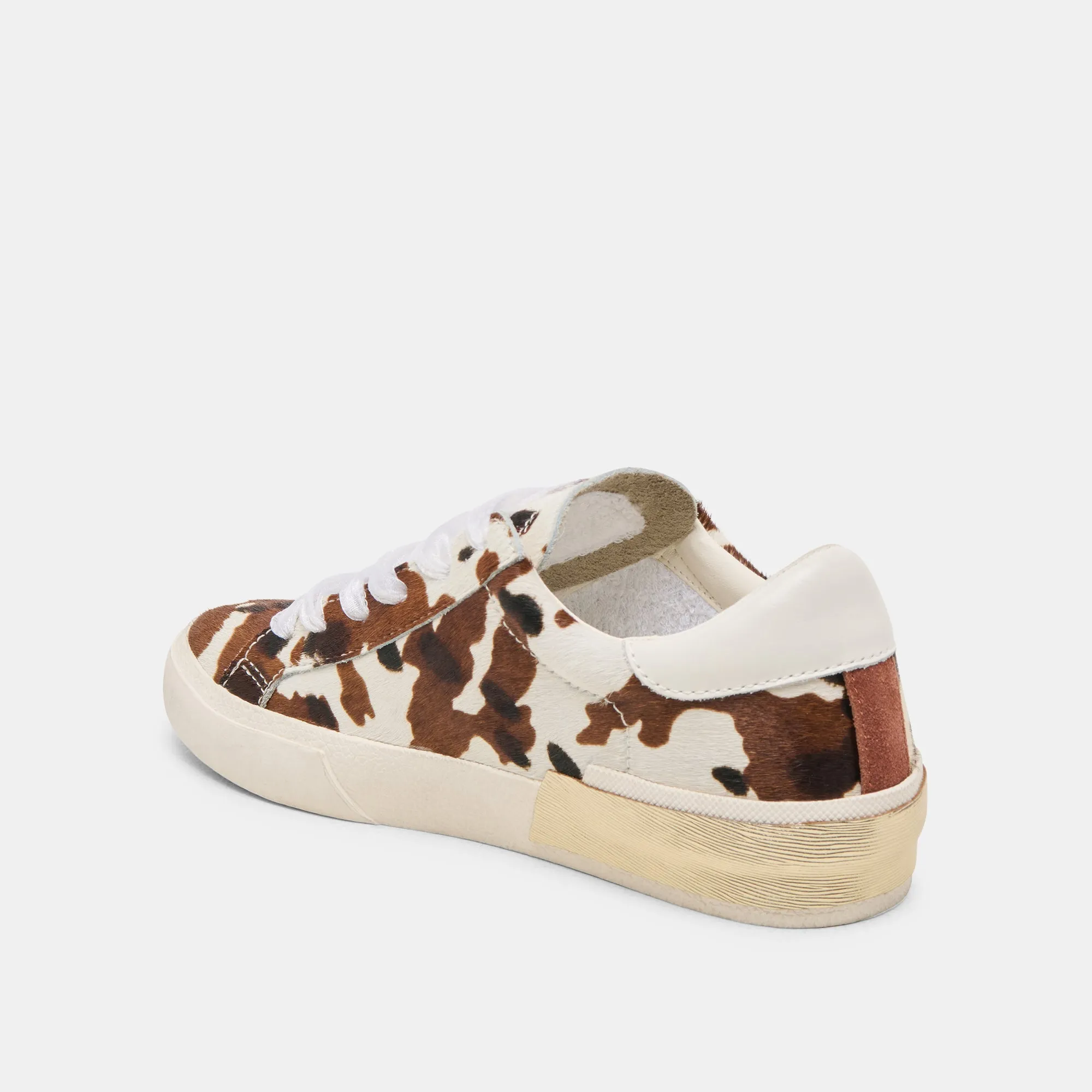 ZINA SNEAKERS COCOA TAURUS CALF HAIR Dolce Vita