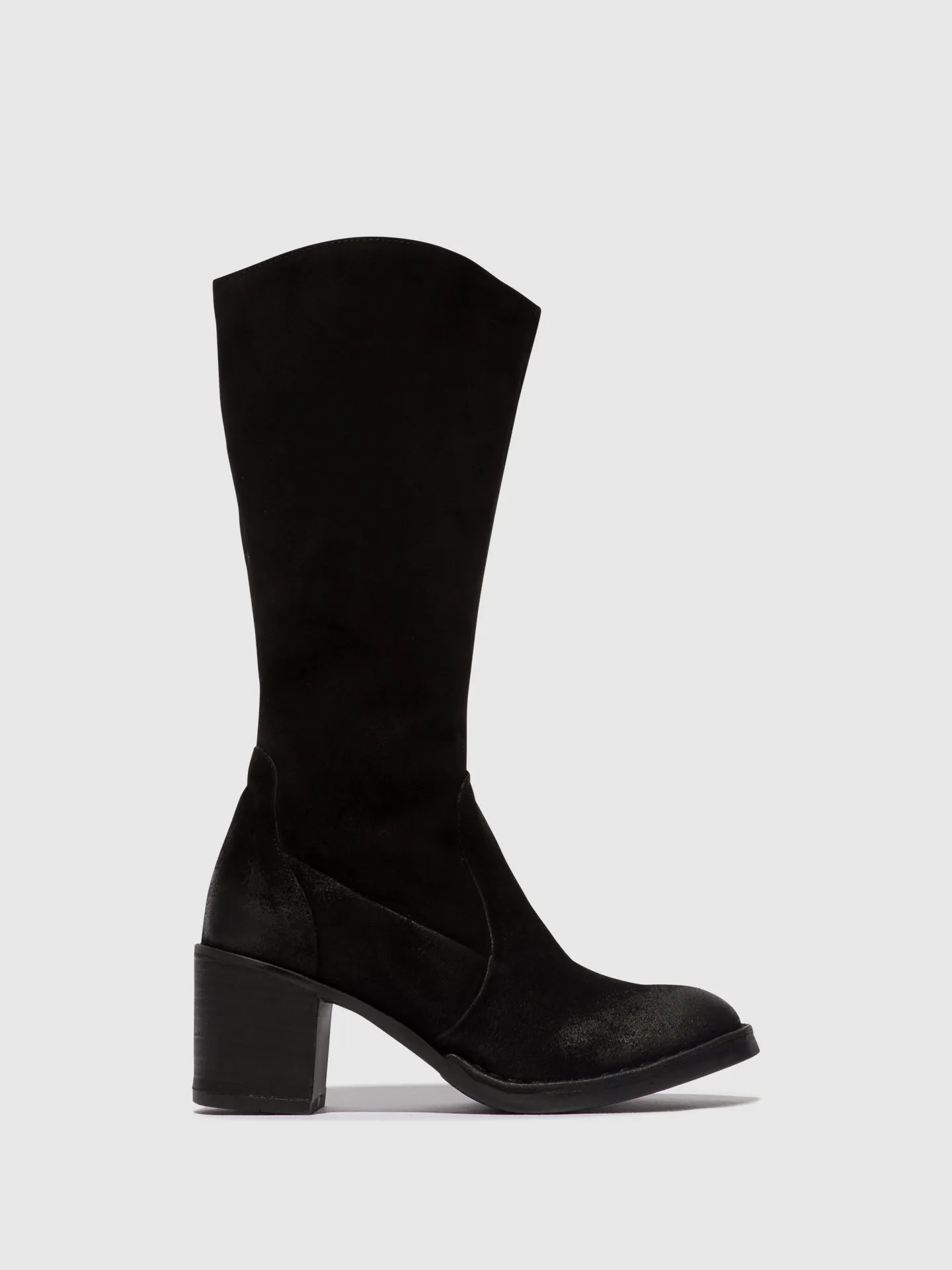 Zip Up Boots BALO096FLY BLACK