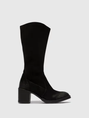 Zip Up Boots BALO096FLY BLACK