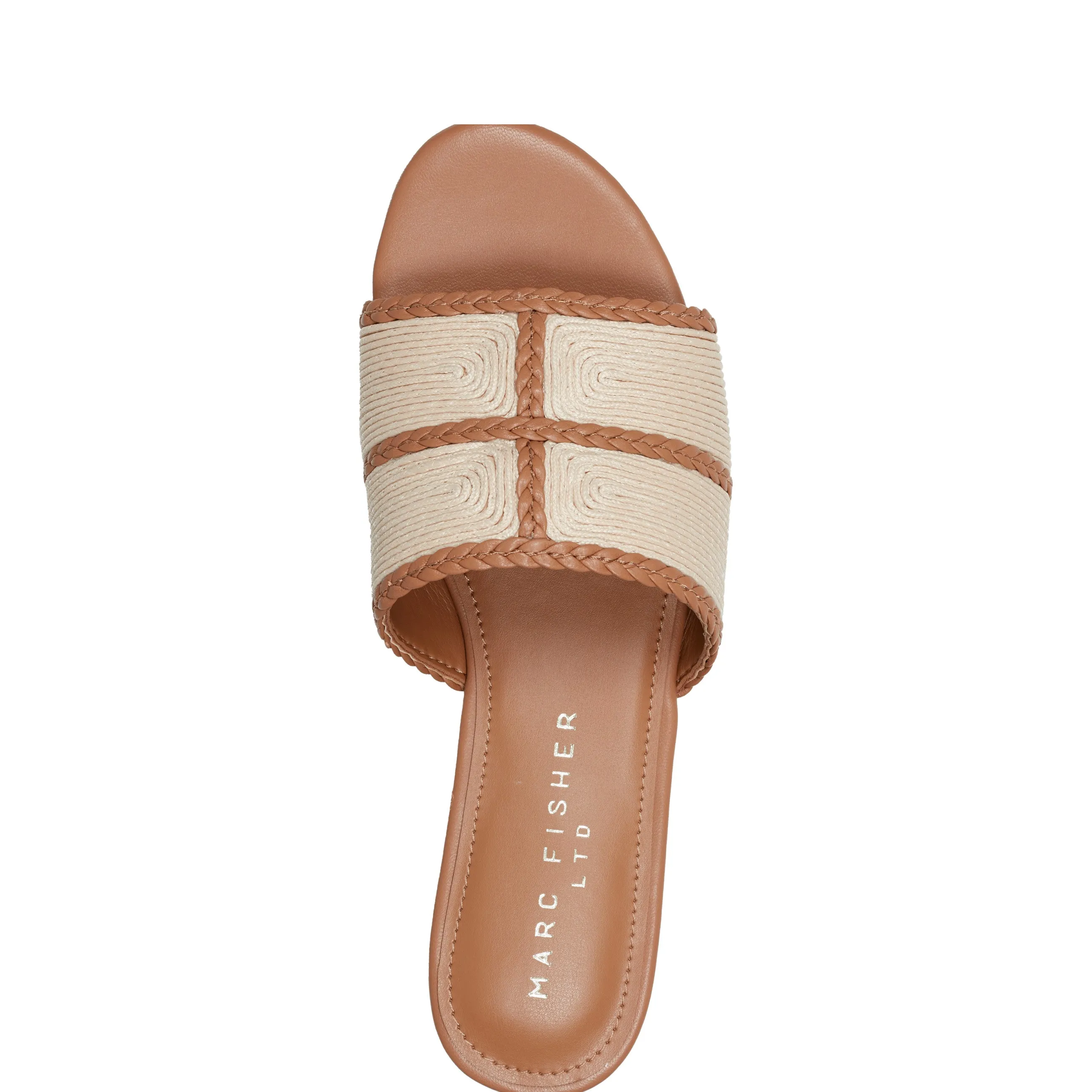 Zuri Flat Slide Sandal -MARC FISHER