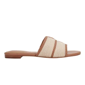 Zuri Flat Slide Sandal -MARC FISHER